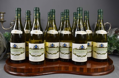 Lot 17 - Twelve bottles of Corton Charlemagne, Grand...