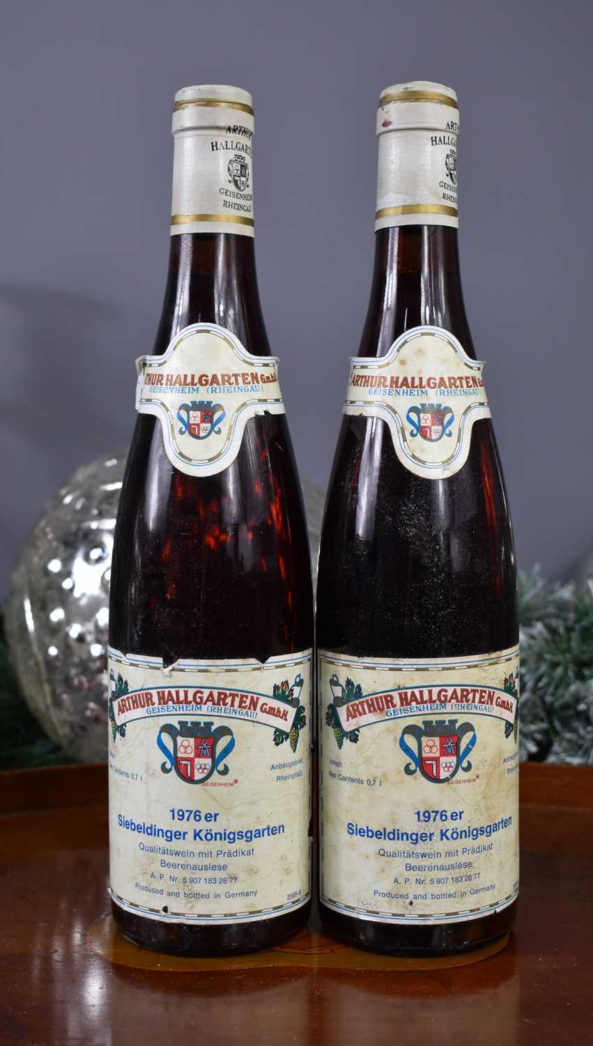 Lot 20 - Two bottles of Siebeldinger Konigsgaten,...