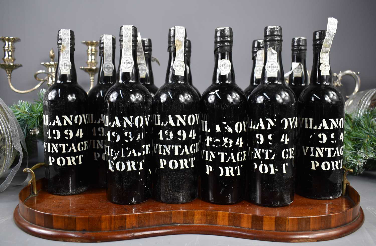 Lot 28 - Twelve bottles of Vilanova Vintage Port,...