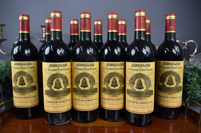 Lot 69 - Eleven bottles of Chateau Angelus St Emilion...