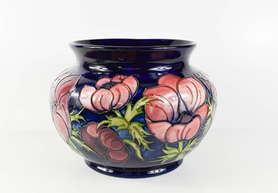 Lot 107 - A large Moorcroft vase in the anemone pattern,...