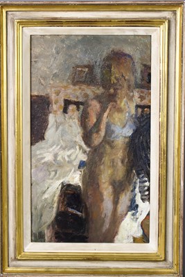 Lot 436 - Bernard Dunstan R.A. (1928-2017): a part nude...