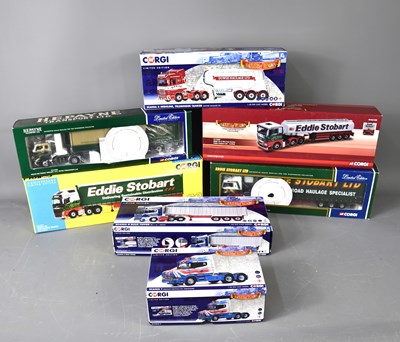 Lot 359 - Seven boxed limited edition Corgi haulage...