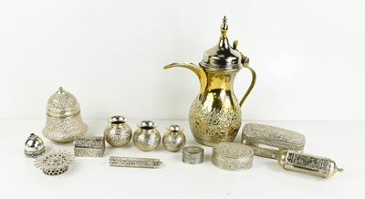 Lot 389 - A group of Omani 800 silver comprising various...