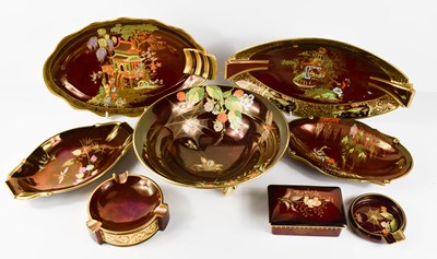 Lot 139 - A collection of Carlton Ware Rouge Royale...