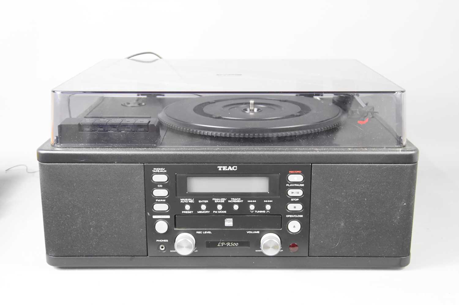Lot 286 - A Teac LP-R500 turntable, cd recorder, radio...