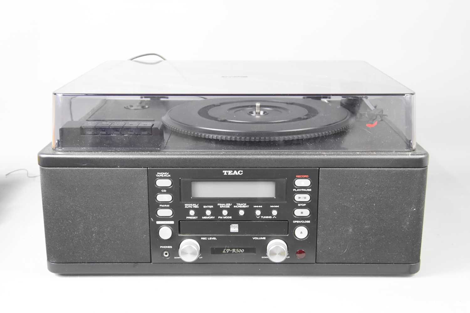 Lot 286 - A Teac LP-R500 turntable, cd recorder, radio