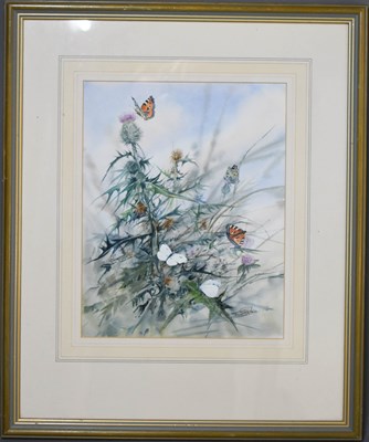 Lot 473 - Trevor Parkin (20th century): Butterflies and...