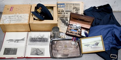 Lot 394 - A collection of RAF memorabilia to Squadron...