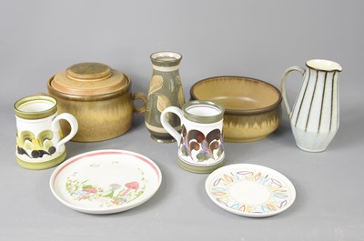 Lot 217 - A group of Denby pottery to include two...