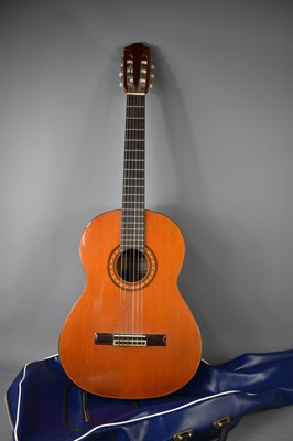 Lot 295 - A vintage Kiso Suzuki GA200 acoustic guitar,...