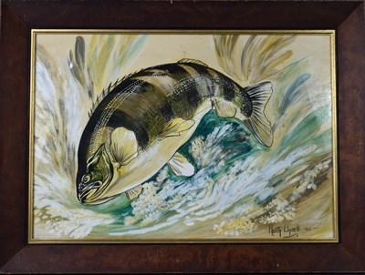 Lot 481 - Keith Linsell (20th century): Leaping Perch,...