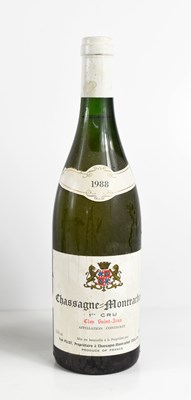 Lot 145 - A bottle of 1988 Chessagne Montrachet, 1er Cru,...