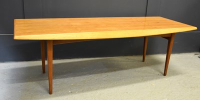 Lot 564 - A Mid-Century Gordon Russell teak coffee table,...