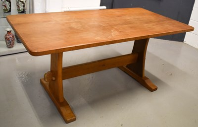 Lot 588 - Alan Grainger of Brandsby 'Acorn Man' oak...