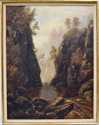 Lot 517 - William Mercer (1851-1931): The River, oil on...