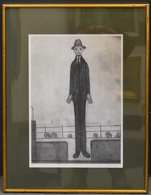 Lot 516 - LS Lowry, signed limited edition print, Tall...