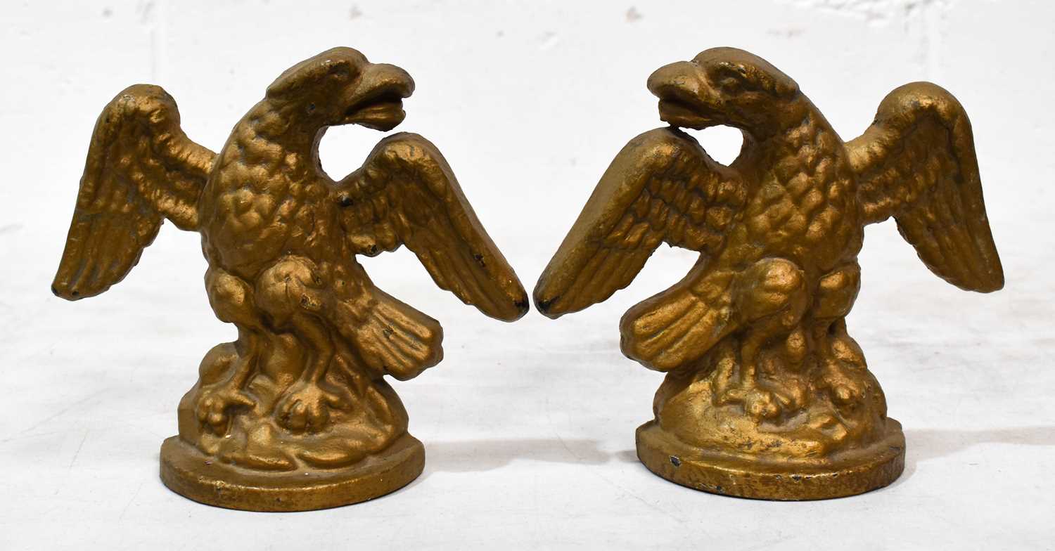 Lot 81 - A pair of cast iron doorstops, in the form of...