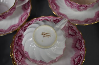 Lot 223 - A Copelands China part tea service, comprising...