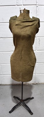 Lot 541 - A vintage dress makers mannequin raised on...