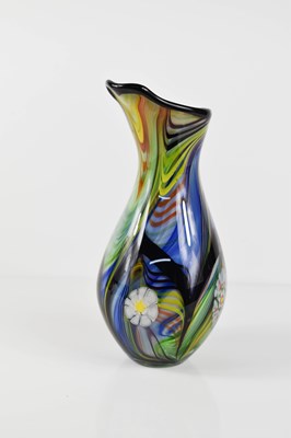 Lot 185 - A Studio Art glass vase, likely Murano, made...