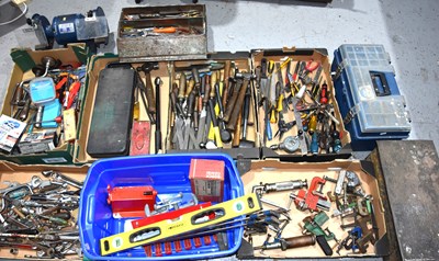 Lot 443 - A very large group of vintage tools to include...