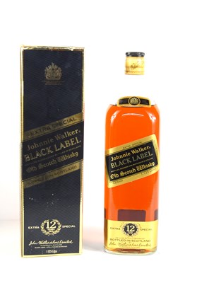 Lot 149 - A bottle of Johnnie Walker 12yr old extra...