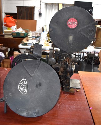 Lot 106 - Two vintage Ross 35mm cinema movie projector...