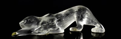 Lot 154 - A Lalique frosted glass figure of 'Zeila', a...