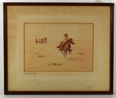 Lot 429 - Leonard Howard Reedy (1899-1956) "A Race for...