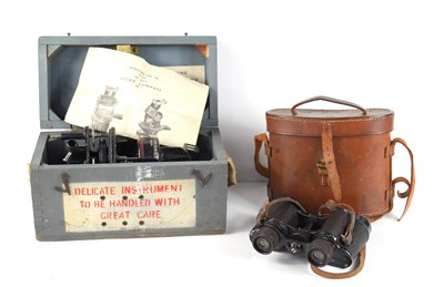 Lot 351 - An RAF Astro Compass MK II, London, boxed with...