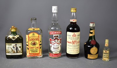 Lot 298 - A group of liqueurs and spirits to include a...