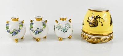 Lot 197 - A group of Royal Worcester to include three...